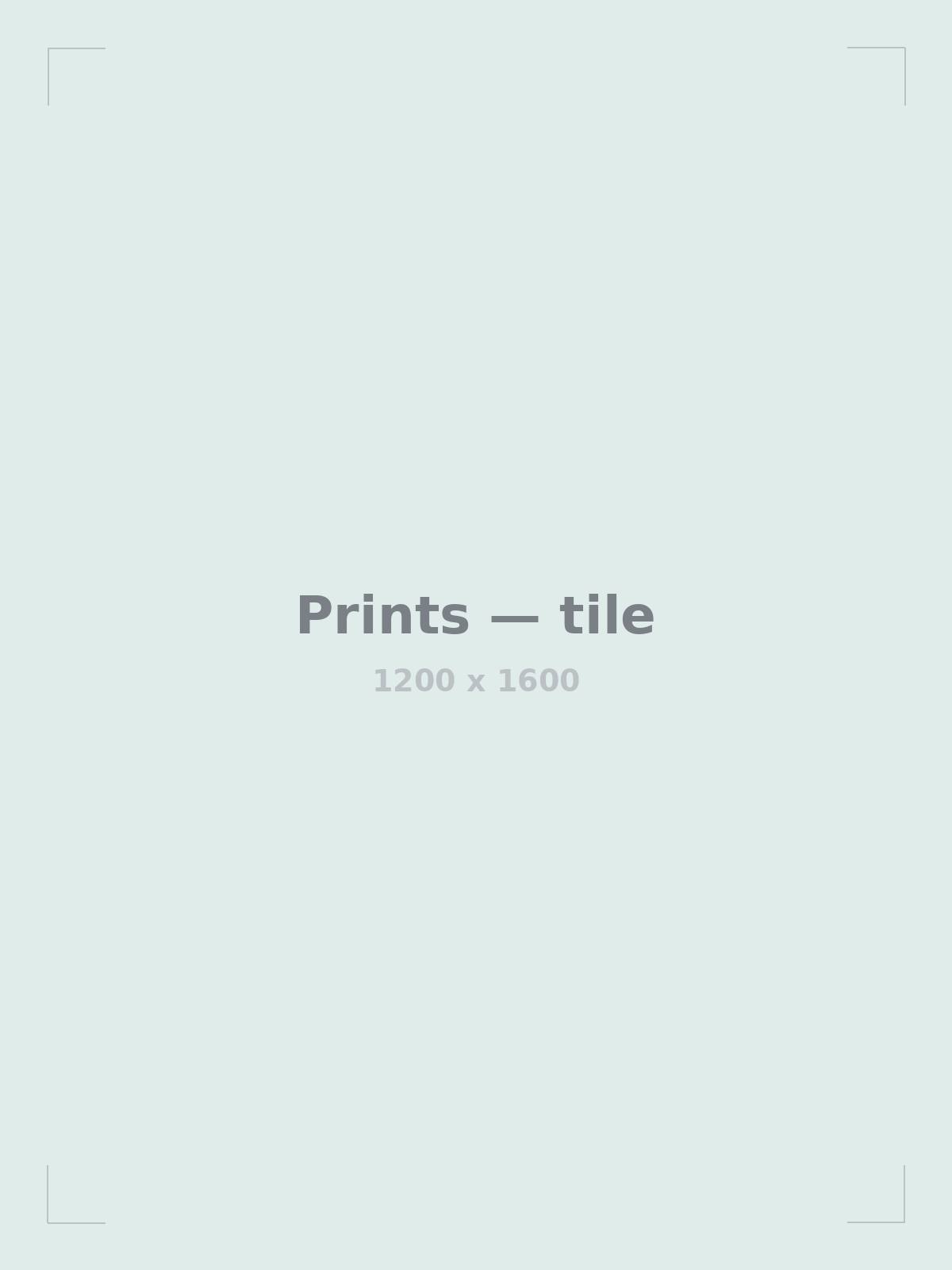 Prints photography by Isabelle Gecils